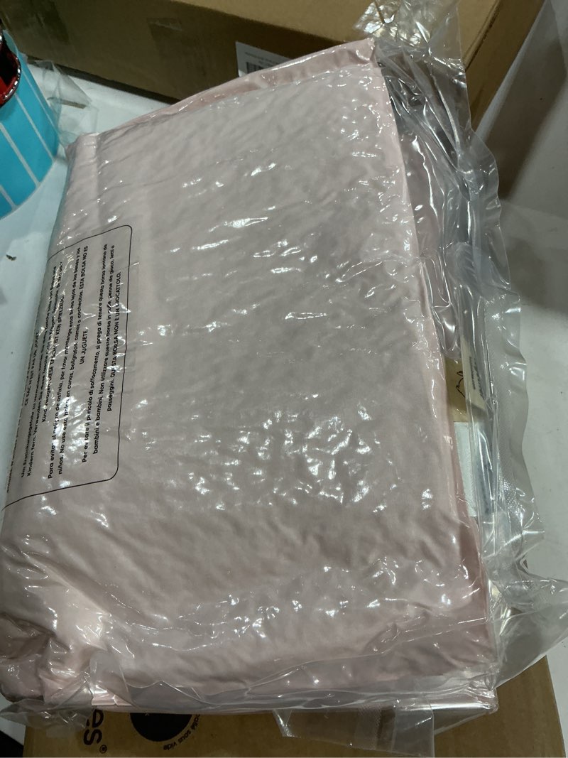 Condition photo showing New/Like New for KeaBabies 2-Pack Toddler Pillows 2 Year Old to 5-13x18 Soft Organic Cotton Kids Pillow for Sleeping, Travel, School, Daycare, Nap, Toddler Bed, Machine Washable, Without Pillowcase (Mist Pink) Mist Pink 2-Pack, Standard