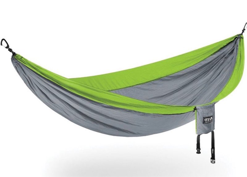 eno - hammock - singlenest - grey/chartreuse