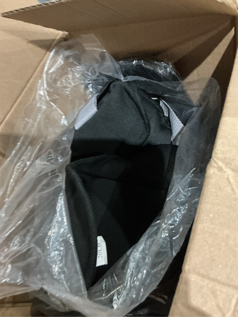 Condition photo showing Good Condition for pacearth adjustable weight vest 4-10lbs / 11-20lbs / 20-32lbs x-shape weighted vest for women and men, home workout ironsand vest with zipper pouch and 6 weight packs, available in pink, gray, black 4-10lb black