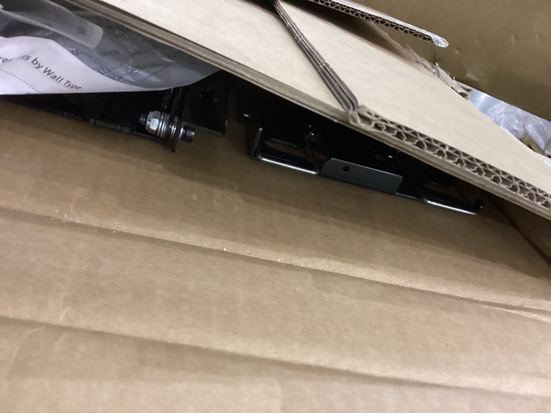 Full motion slim wall mount tv