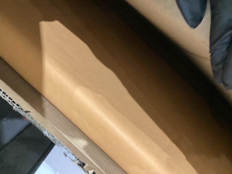 Condition photo showing As Is for Tatami Mat (Queen 80" x 60" x 0.5"), Japanese Traditional Tatami Mattress, Natural Rush Grass Floor Mat for Sleeping, Sitting, Yoga, Relaxing