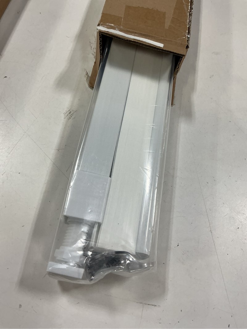 Condition photo showing Good Condition for LazBlinds Cordless Cellular Shades, No Tools No Drill Light Filtering Honeycomb Shades Pleated Blinds for Windows, 27'' W x 48'' H, White Light Filtering-white 27'' W x 48'' H