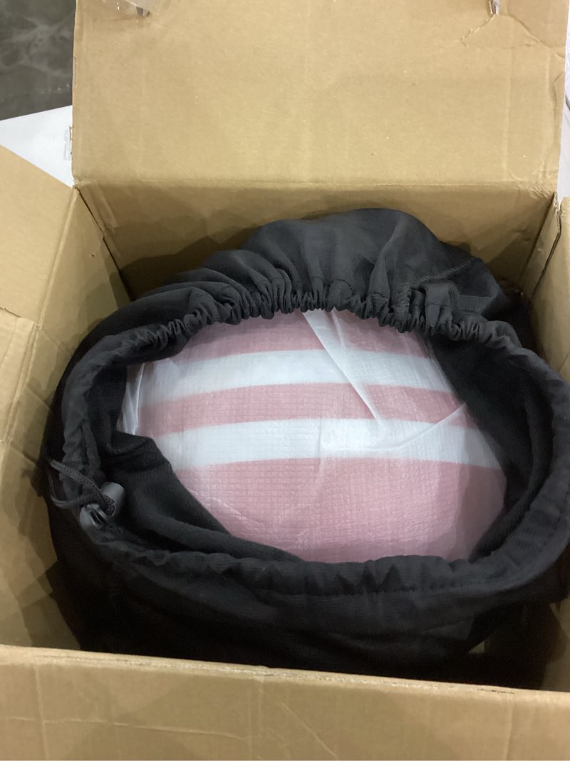 Condition photo showing New/Like New for 3/4 Motorcycle Helmets Retro Open Face Vespa Scooters Helmet with Clear Visor for Men and Women- DOT Approved Red White Line Medium