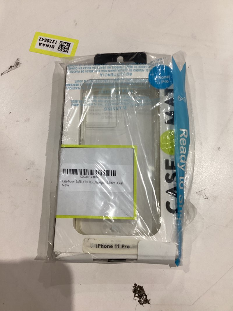 Condition photo showing New/Like New for Case-Mate - Barely There - Slim Case for iPhone 11 Pro - Lightweight - 5.8 inch - Clear iPhone 11 Pro Clear