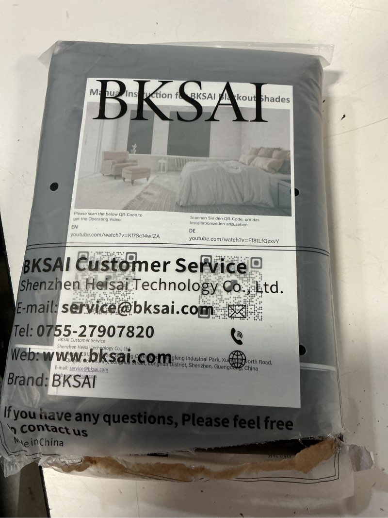 Condition photo showing New/Like New for bksai 100% blackout window cover, portable magnetic black out curtains for window, black out shades no drill cuttable blackout blinds for bedroom, rv, nursery, media room, 79x57 inch, 2pack 57"w x 79"h 2