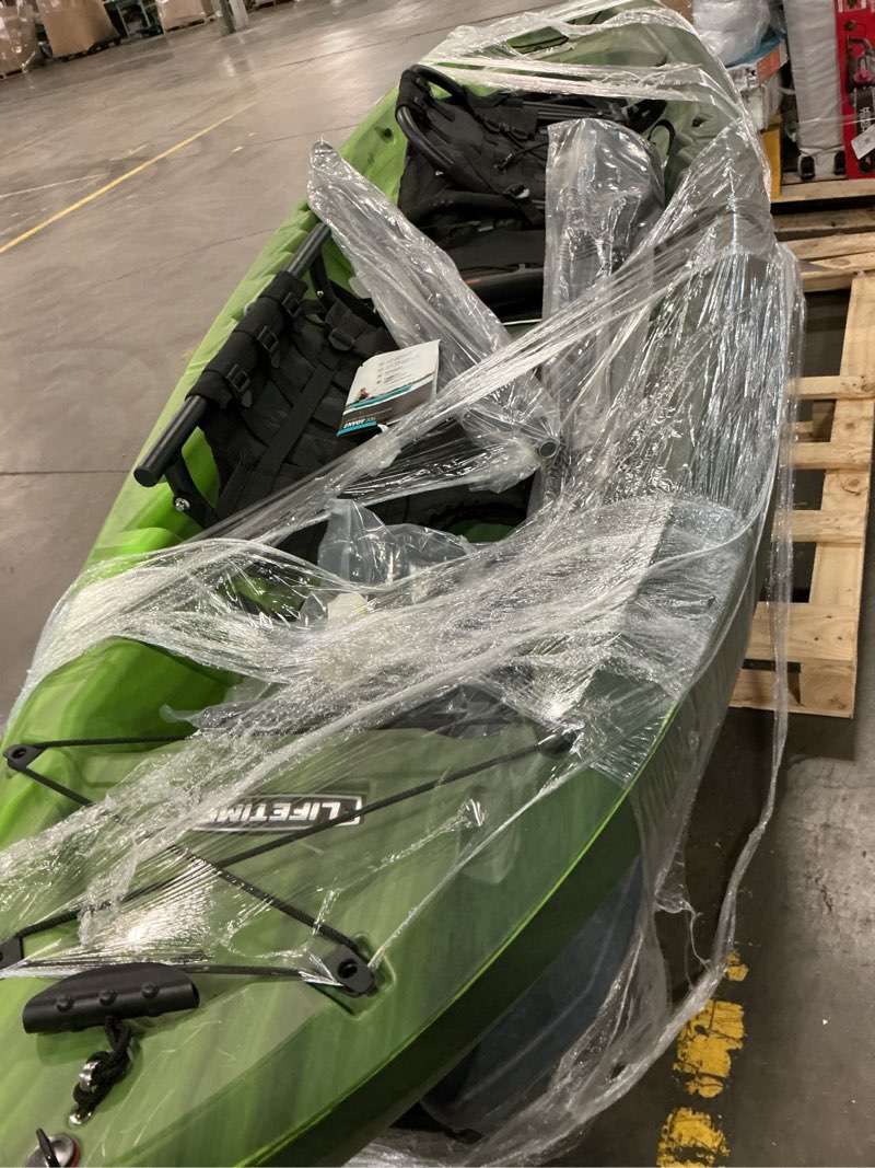 Condition photo showing Good Condition for lifetime envoy tandem sit-on-top kayak, python fusion