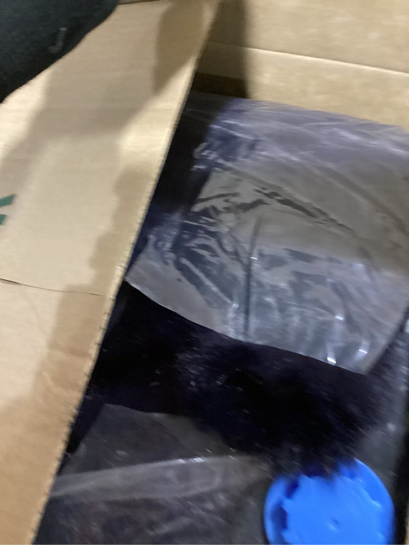 Condition photo showing Good Condition for Lisa Colly Women's Winter Plus Size Parka Overcoat Long Sleeve Faux Fur Coat Jacket with Big Hooded X-Large Navy Blue