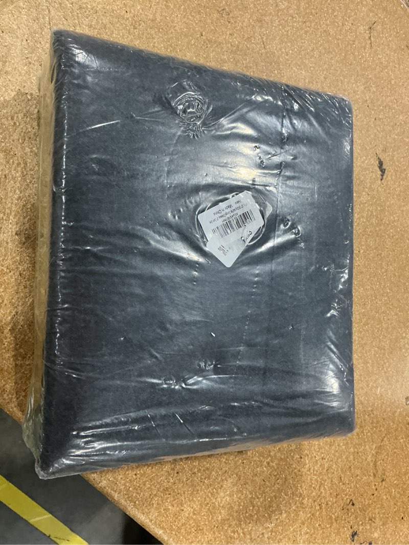 Condition photo showing New/Like New for tolanbbt 2 pack garage floor mat 60" x 36" - oil spill mat for under car driveway oil drip pad with 8p tapes, waterproof backing, leak absorbent, reusable, washable, protect garage floor (dark gray) 60x36in -2p dark gray