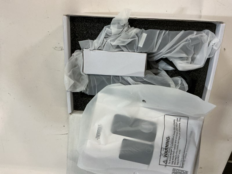 Condition photo showing New/Like New for X3 Apple Home Key Door Lock Deadbolt, iOS ONLY, Smart Keyless Entry Door Lock with Fingerprint, Works with HomeKit Over Thread (Border Router), Voice/App/Remote Control, IP65 Weatherproof, Black X3 Black