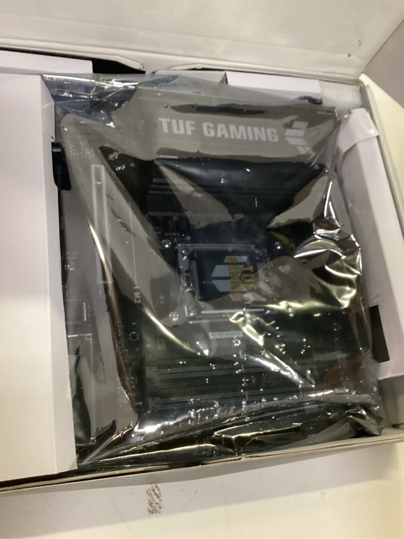 Condition photo showing Good Condition for asus tuf gaming b850-plus wifi amd am5 b850 atx motherboard, 14+2+1 80a stages, ai ready, ddr5, pcie 5.0, 3x m.2, wi-fi 7, 2.5gb lan, displayport, hdmi™, usb 10gbps & 20gbps type-c®, bios flashback™ atx b850-plus|m.2x3|wifi7