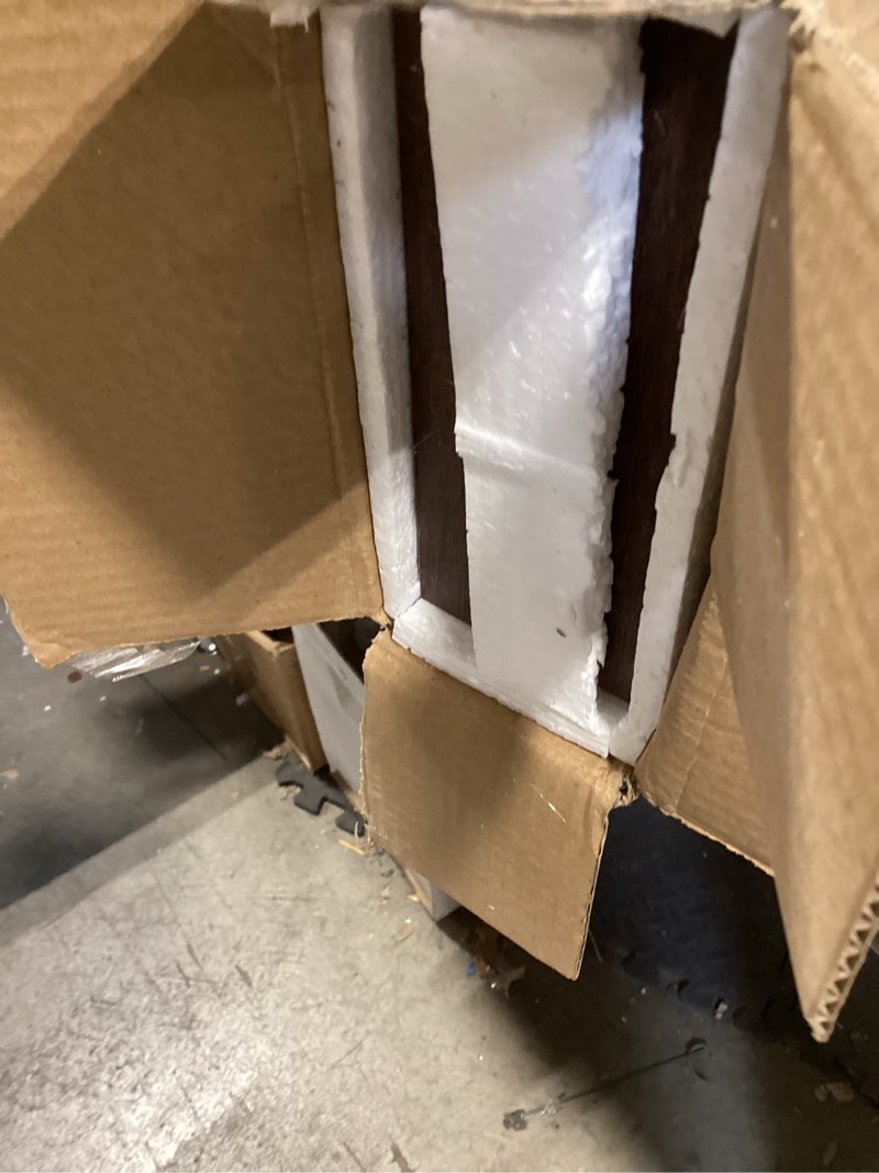 Condition photo showing New/Like New for floating shelves for wall, bathroom shelves over toilet, wall shelves & book shelf for room, hanging shelf, modern wooden mounted floating shelves, 24x7x1.5 in (walnut-like, set of 2) walnut-like 24"(set of 2)