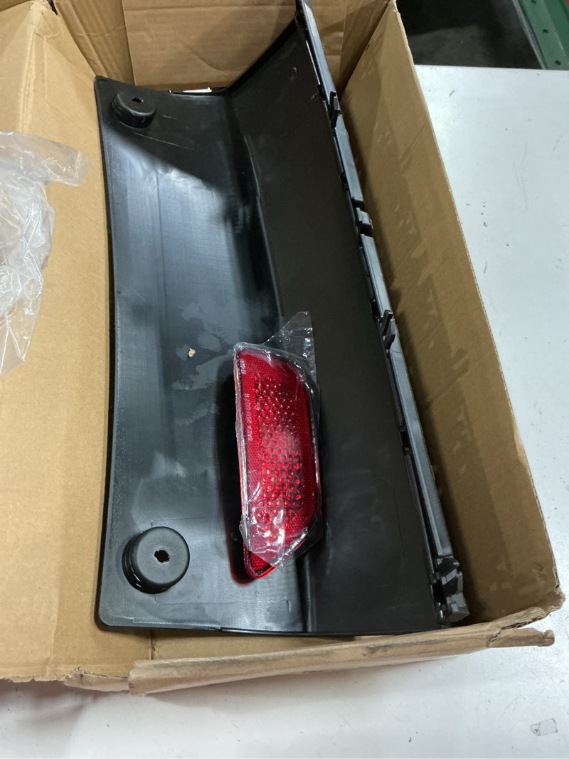 Condition photo showing Good Condition for rear tow hook trailer hitch cover compatible with 2014-2022 jeep grand cherokee for dual exhaust type2 model lower tow bumper panel 1wd25tzzae