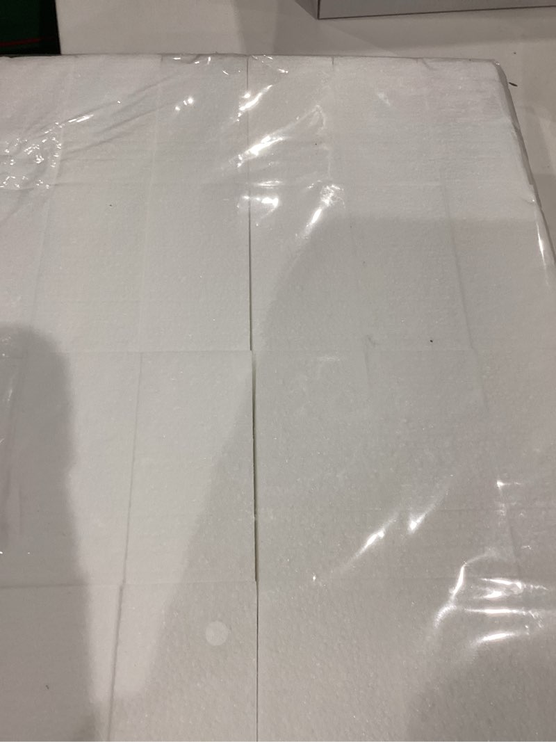 Condition photo showing Good Condition for crafare 4x4x2 inch craft foam blocks 24 pack polystyrene brick for arts and crafts, school projects sculptures, floral arrangements, modeling, holiday centerpieces 4x4x2inch 24pcs