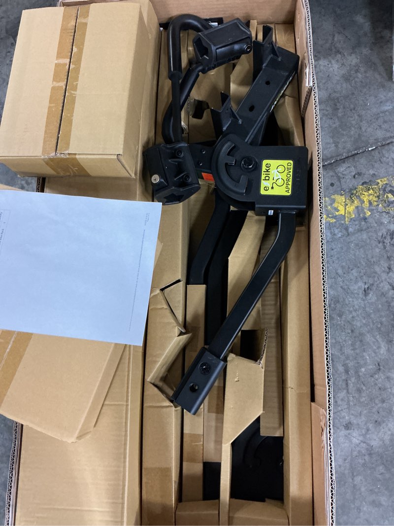 Condition photo showing Good Condition for swagman current ebike hitch mount platform rack current 60lbs/bike, tilt & fold