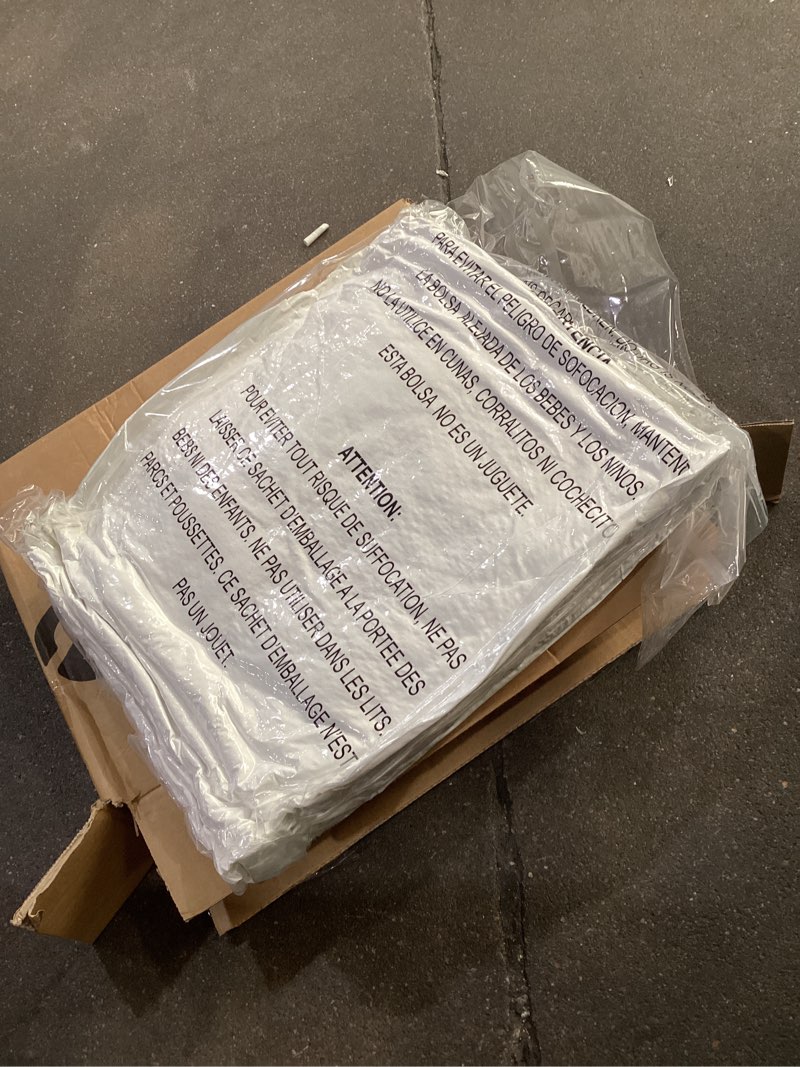 Condition photo showing New/Like New for sleep zone waterproof twin mattress topper for college dorm, cooling breathable mattress cover, (white, twin)