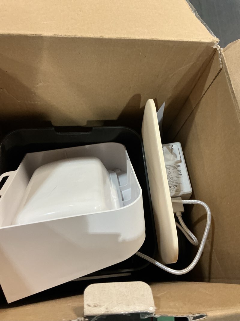Condition photo showing As Is for petlibro rfid automatic cat feeder, collar tag-activated personalized meals, 5g&2.4g wi-fi programmable cat food dispenser with cats recognition & diet tracking for multi-pet homes and different diets