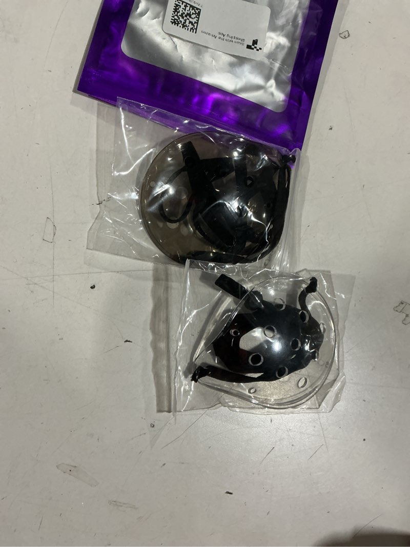 Condition photo showing Good Condition for AMZVIO 2pcs Clear Eye Shield for Sleeping After Cataract Surgery, 3D Contour Protective Eye Patch with Adjustable Strap, Breathable Medical Eye Shield for Adults Kids(Black)