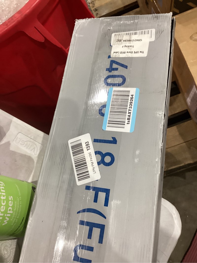 Condition photo showing Good Condition for Hafenpo 18 Inch Full Bed Frame - Sturdy Metal Platform Full Size, No Box Spring Needed, Heavy Duty, Easy Assembly, Strong Bearing Capacity, Under Bed Storage, Black Full 18 Inch