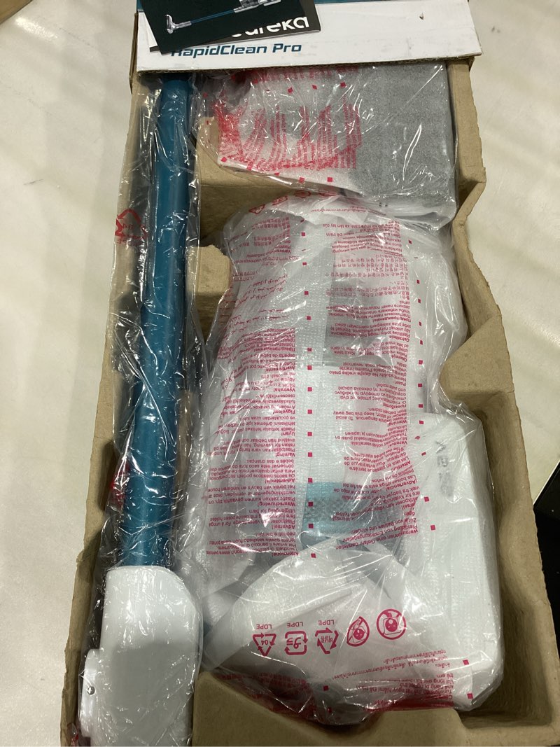 Condition photo showing Good Condition for Eureka RapidClean Pro NEC280TL Cordless Stick Vacuum Cleaner – Lightweight 5.3 lbs, 40-Min Runtime, LED Headlights, 3 Power Modes, Ideal for Pet Hair, Hard Floors & Carpets