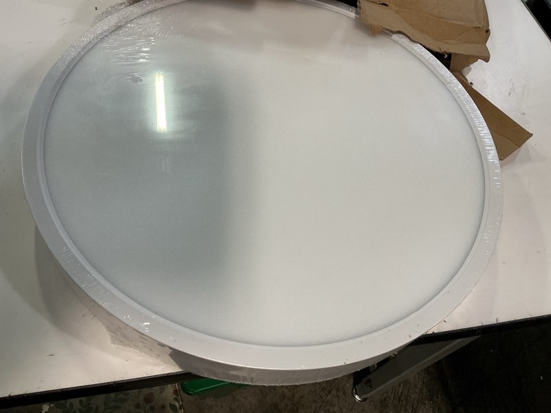 Condition photo showing New/Like New for taloya 2 pack flush mount led ceiling light (milk white shell), 15.8 inch, equivalent to traditional 240w bulb light for kitchen bedroom utility closet room,5 in 1(3000k/3500k/4000k/5000k/6500k) white(5cct) 15.8inch-2 pack