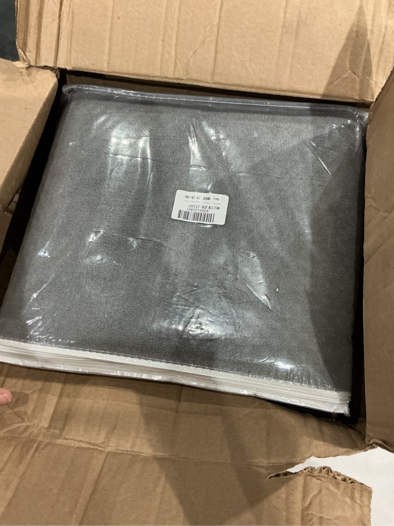 Condition photo showing Good Condition for meetsky couch cover for 3 cushion couch cat scratch proof sofa covers washable couch protector sectional couch covers for dogs soft l shape sofa slipcover for pets kids, 91" x 134", grey grey 91" x 134"