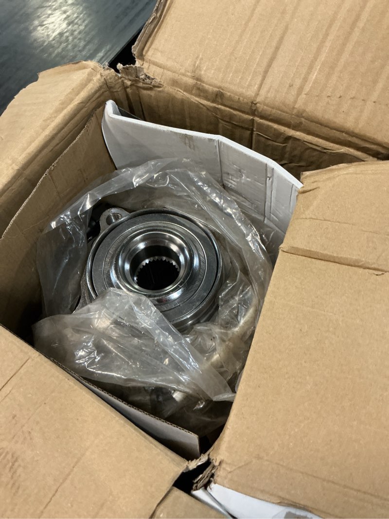 Condition photo showing As Is for autoround 515086 pair 2wd front wheel bearing and hub assembly compatible with chevy silverado/gmc sierra 1500hd 2500 2500hd 3500, suburban/avalanche/yukon xl 2500 rwd, 8 lug w/abs