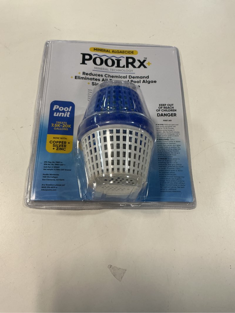 Condition photo showing New/Like New for PoolRX+ pool unit 7.5k-20k gallons 7,500 - 20,000 gallons 1 Unit