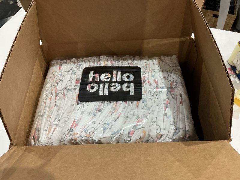 Condition photo showing New/Like New for hello bello premium diapers size 3, capital critters & get in the groove designs, 66ct club box size 3 capital critters & get in the groove
