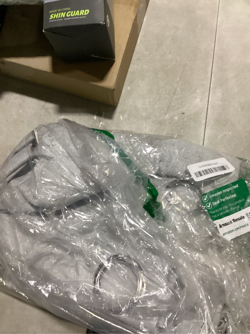 Condition photo showing New/Like New for h.versailtex 100% blackout curtains for bedroom thermal insulated linen textured curtains heat and full light blocking drapes living room curtains 2 panel sets, glacier gray, 52x96 inch glacier gray 52"w x 96"l (pack of 2)