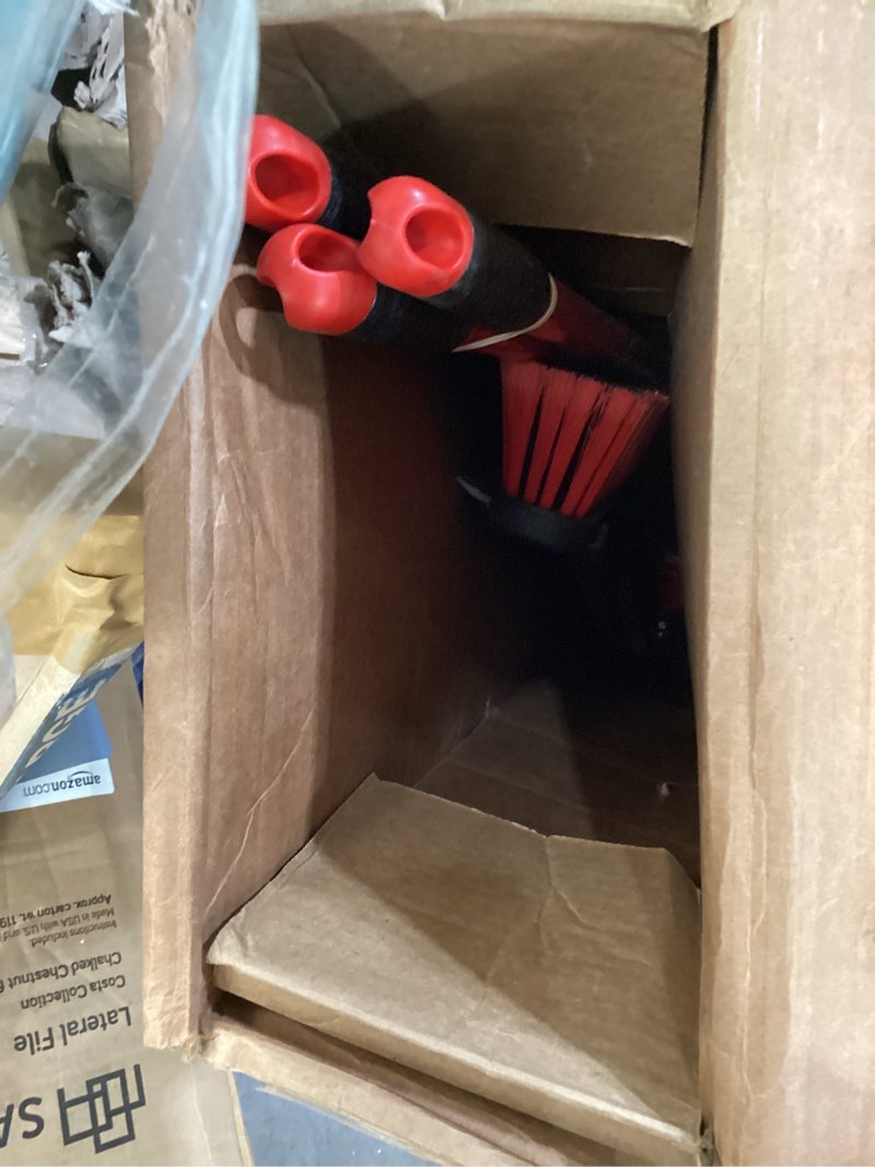 Condition photo showing Good Condition for Libman Commercial 1230 24" Multi-Surface Squeegee Push Broom, Steel Handle, Synthetic Squeegee Blade (Pack of 3)