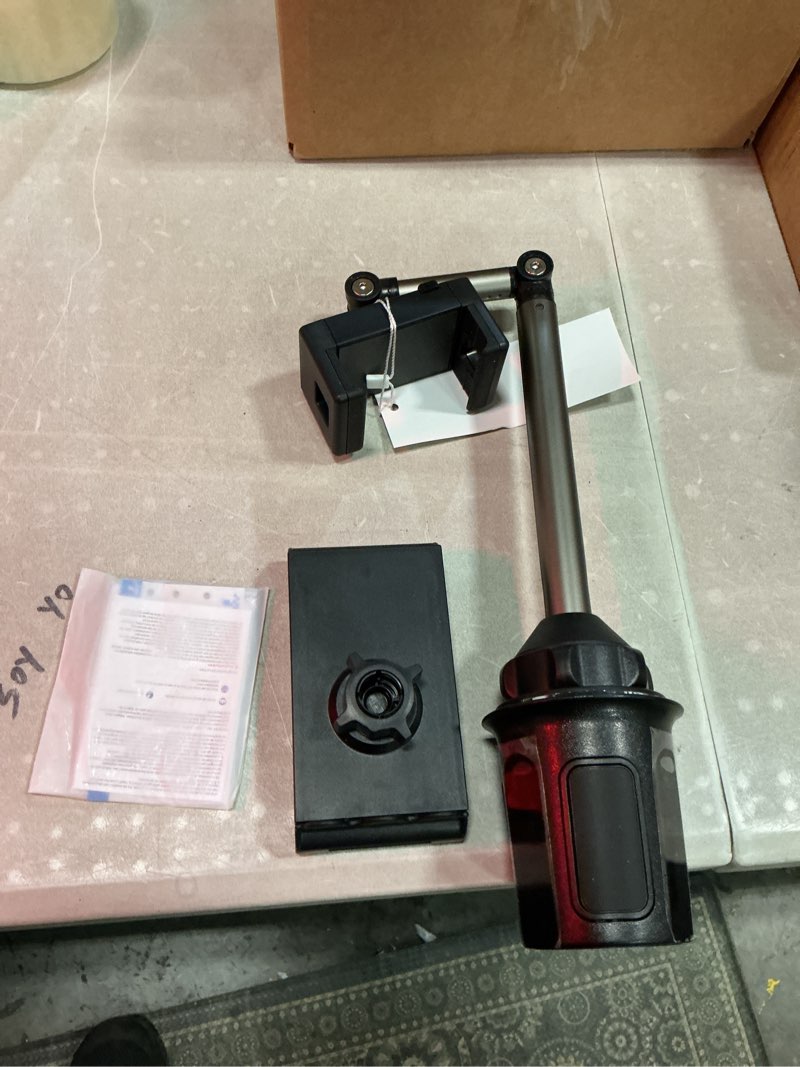Condition photo showing Good Condition for jsaux cup holder universal mount for foldable phone, car truck cradle compatible with ipad mini, samsung galaxy z fold 6/5/4, pixel 9 pro, xiaomi mix fold 4/3/2 flexmount