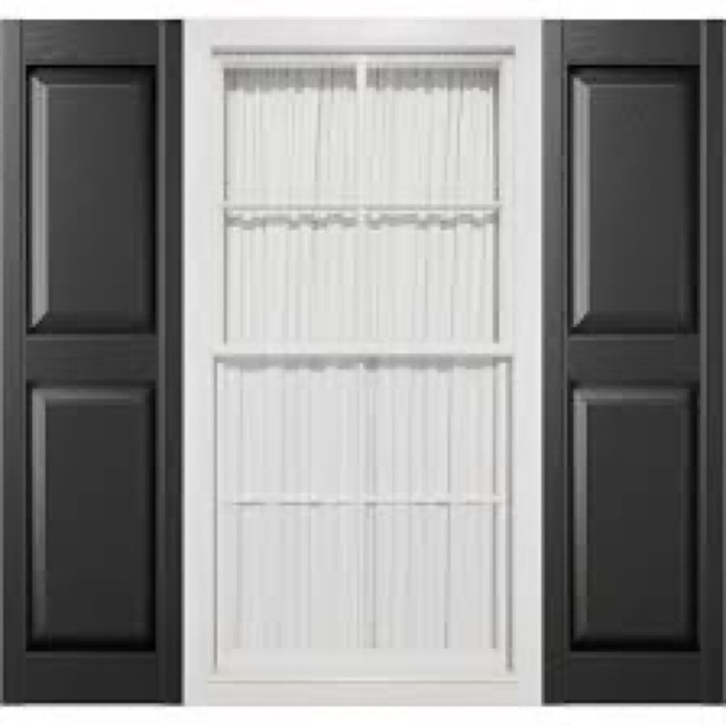M00021455002 14-3/4x55 panel 002 black mid american
