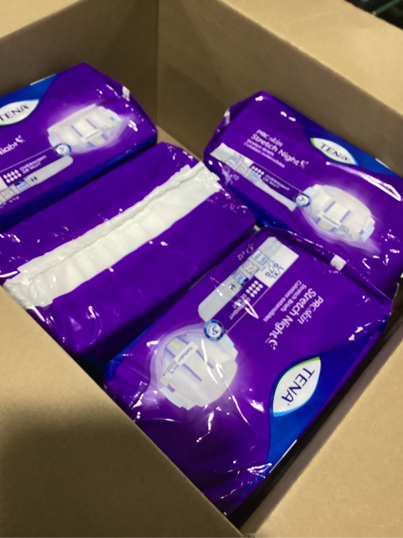 Condition photo showing Good Condition for tena proskin overnight stretch brief, incontinence adult protection, super absorbent, large/extra large, 12count, packaging may vary