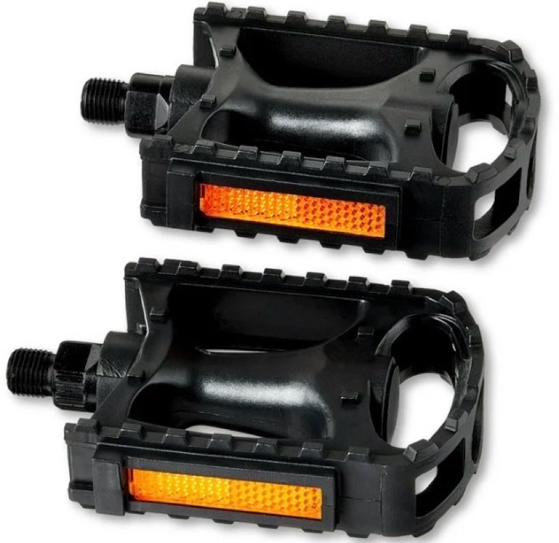 concord bikes 1/2" replacement platform bike pedal set