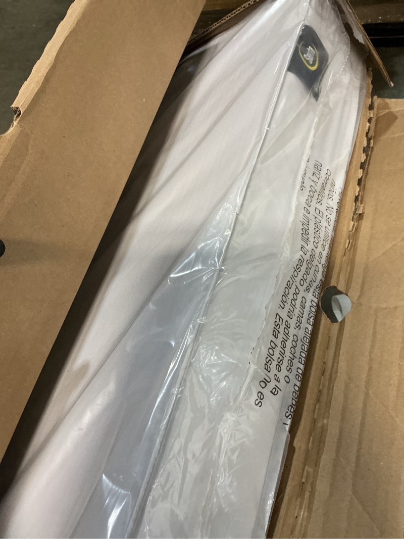 Condition photo showing New/Like New for Serta Perfect Slumber Dual Sided Crib and Toddler Mattress - Waterproof - Hypoallergenic - Premium Sustainably Sourced Fiber Core -GREENGUARD Gold Certified (Non-Toxic) -7 Year Warranty - Made in USA Crib Mattress Mattress Only