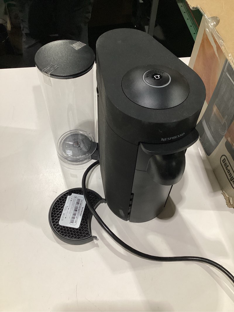 Condition photo showing Good Condition for Nespresso Vertuo Plus Deluxe Coffee and Espresso Maker by De'Longhi, Matte Black