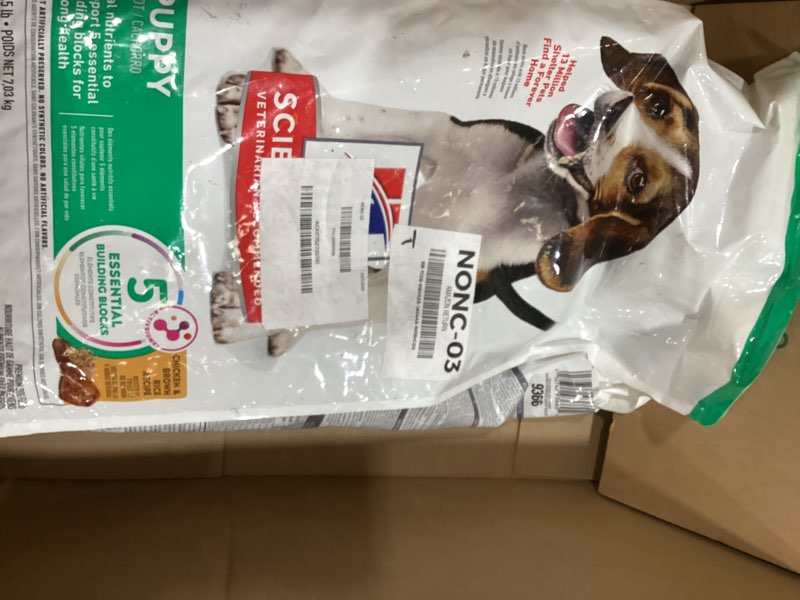 Condition photo showing Good Condition for hill's science diet puppy dry dog food, chicken & brown rice, 15.5 lb. bag chicken & brown rice 15.5 pound (pack of 1)