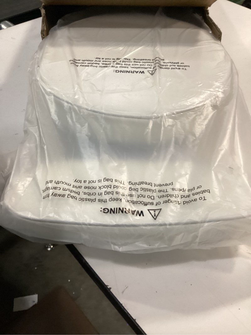 Condition photo showing Good Condition for H HOMEWINS Cushioned Padded Folding Stool,1PCS 23.6-Inch Counter Height Bar Stool,Portable Folding Stool with Handle for Fishing Hiking Gardening Travel BBQ White 23.6"B-1