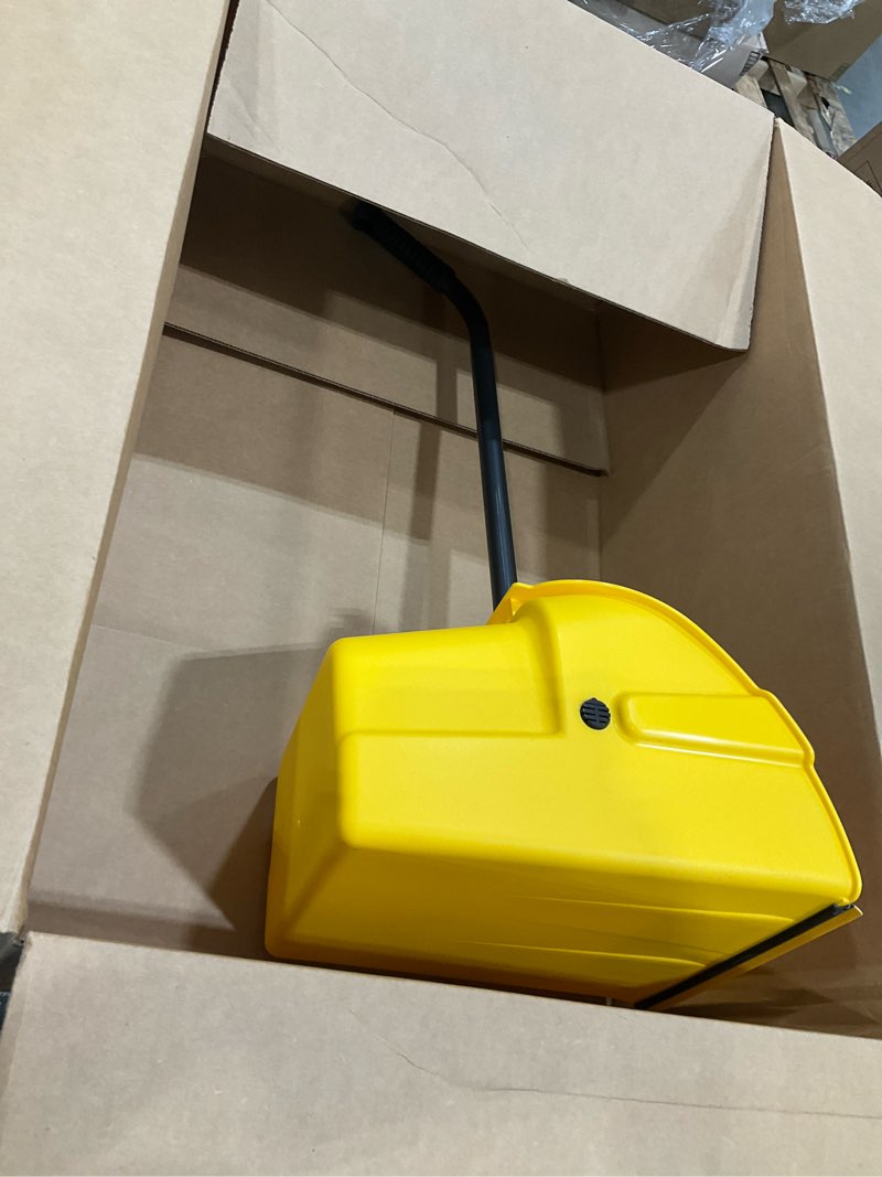 Condition photo showing Good Condition for Quickie Debris Dustpan with Handle, Jumbo Debris Pan, Trash Collection for Industrial/Professional Cleaning