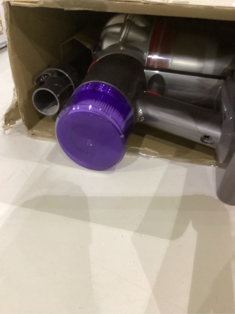 Condition photo showing As Is for Dyson V8 Plus Cordless Vacuum, Cleans Hard Floors and Carpets, Detangles, Converts to Handheld, 115AW, 2 Power Modes, Up to 40 Minutes¹