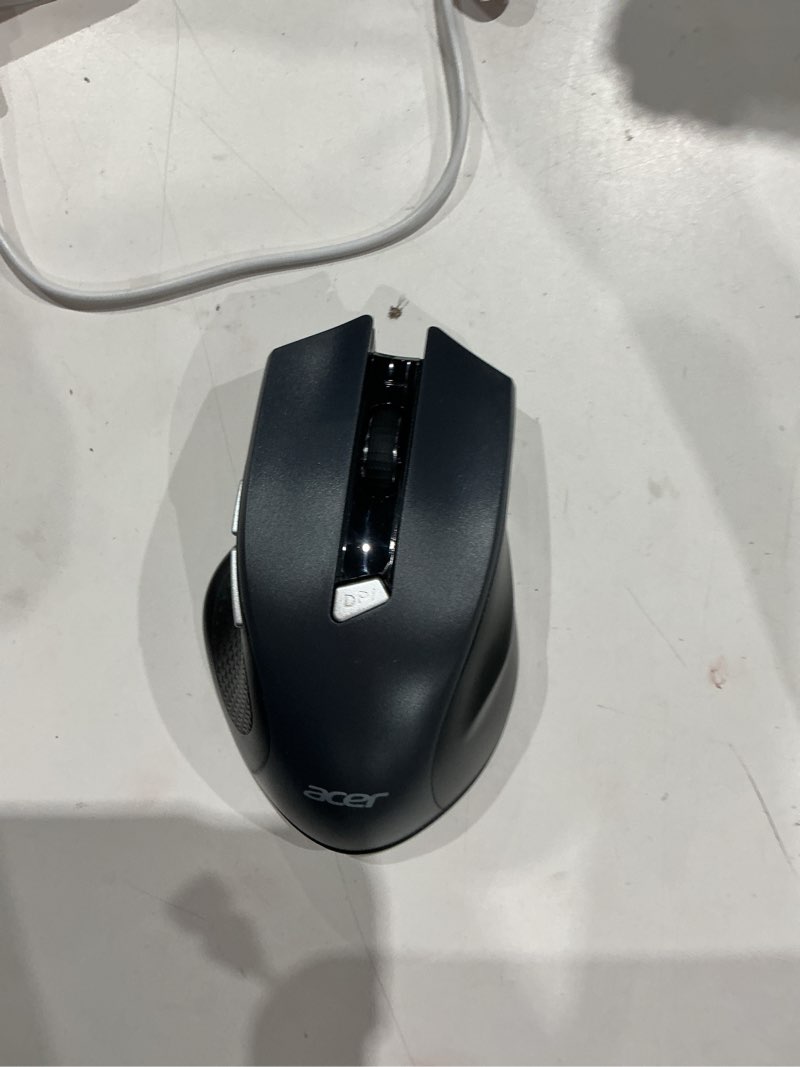 Condition photo showing Good Condition for acer wireless mouse for laptop, 2.4ghz computer mouse 3 adjustable dpi office cordless usb mice with usba receiver, 6 buttons, 1600 dpi, medium to large sized hands compatible with pc, laptop, desktop black