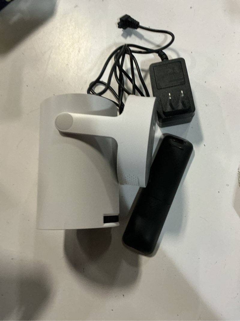 Condition photo showing Good Condition for magcubic 2025 upgraded mini projector 4k support with wifi 6 and bluetooth 5.4, 5w soundbase speaker, portable projecteur with auto vertical keystone 180° rotatable lens cap for movie home hy300pro+ pure white
