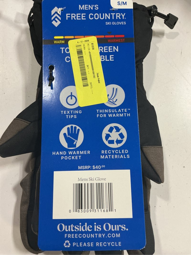 Condition photo showing Good Condition for men's ski glove ( s-m) 