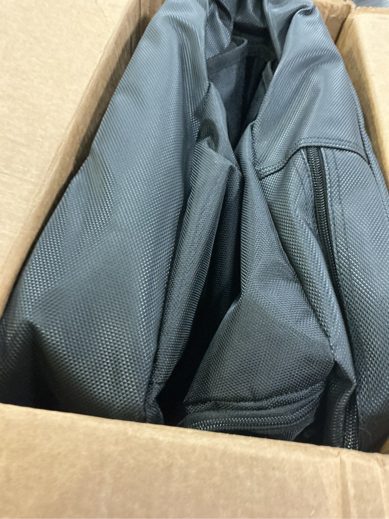 Condition photo showing Good Condition for baseball bag softball backpack - youth adult t ball bat equipment bag with bat helmet holders, shoe compartment black