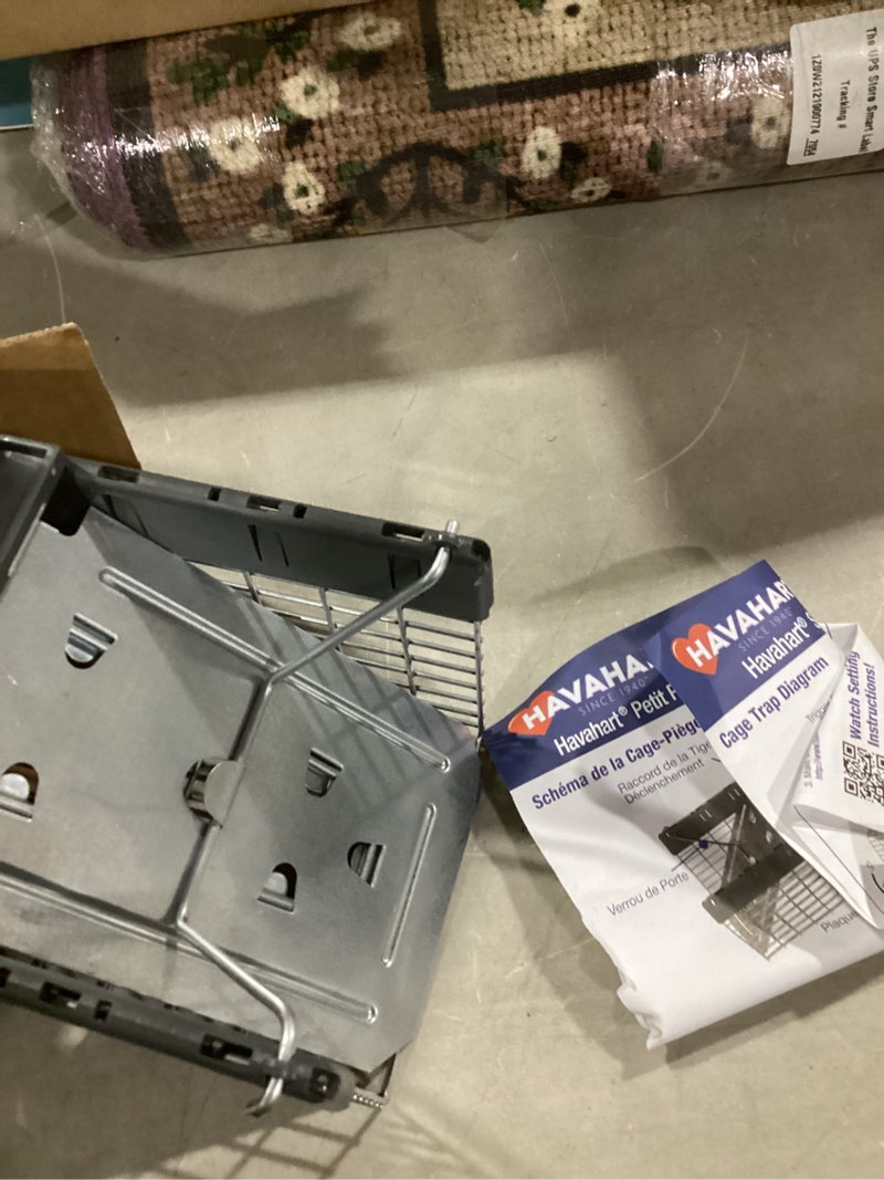 Condition photo showing Good Condition for havahart 1026 small 1-door humane live catch and release animal trap for squirrels, weasels, chipmunks, and small animals,white