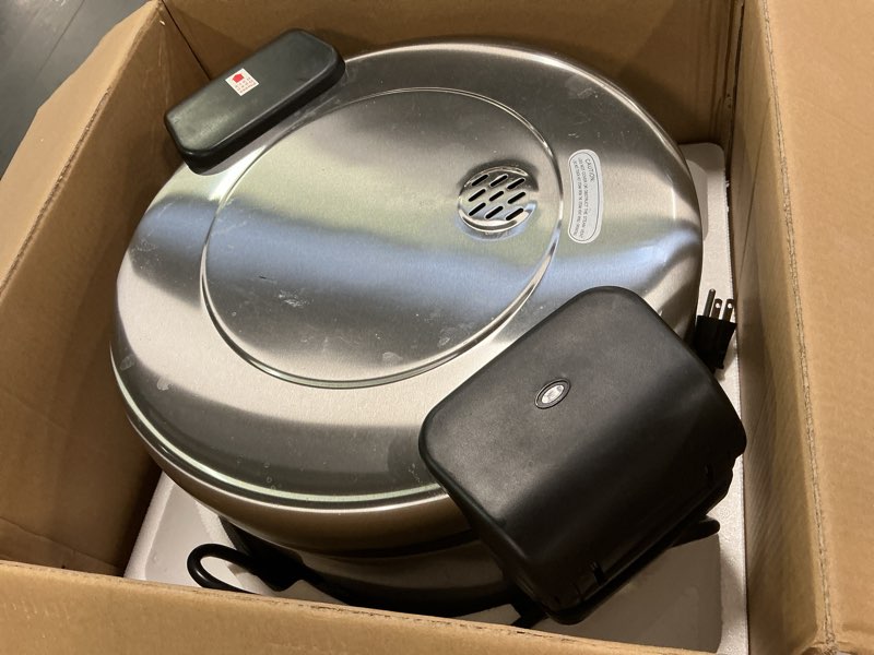 Condition photo showing As Is for 30+Cup+Electric+Rice+Cooker%2fWarmer%2c+120v