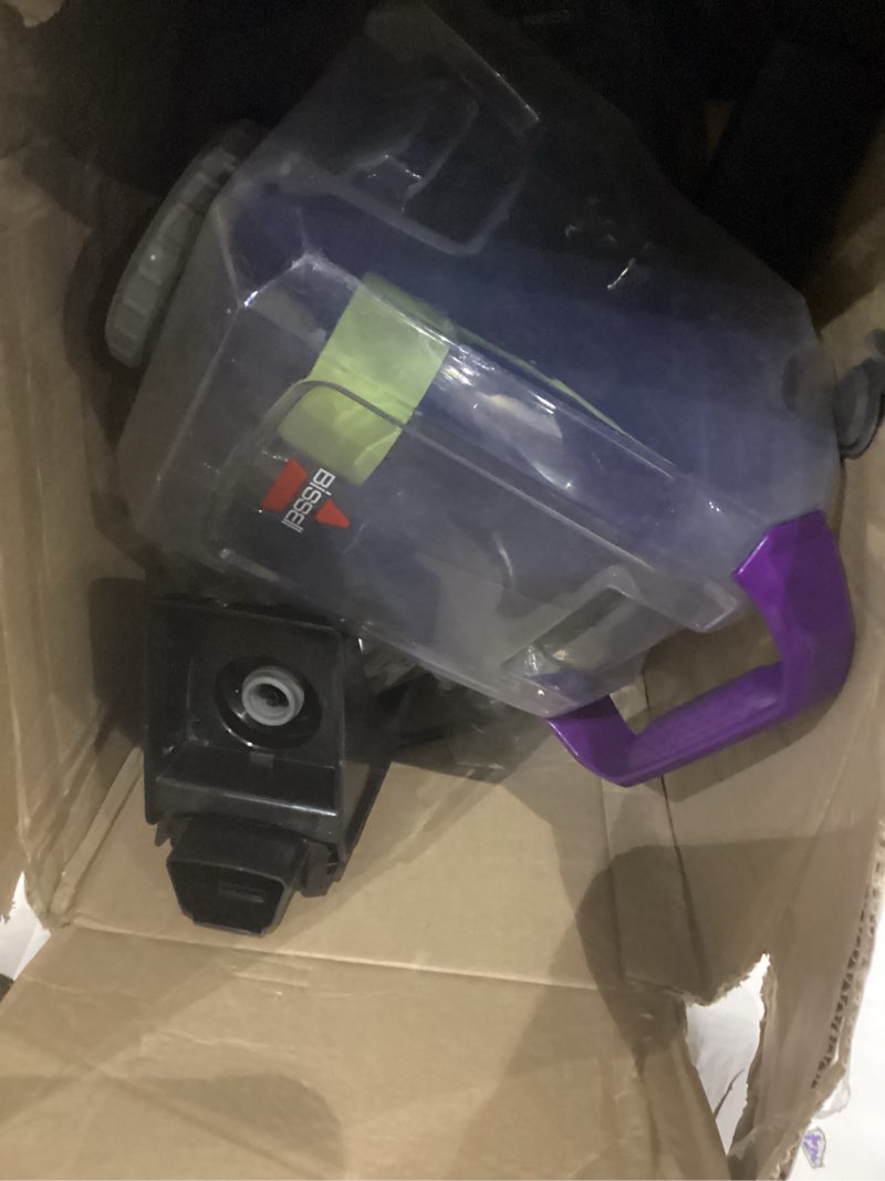 Condition photo showing As Is for BISSELL TurboClean Pet XL Upright Carpet Cleaner, Upholstery Tough Stain Tool & Formula included, 3746