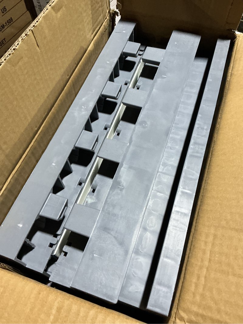 Condition photo showing Good Condition for Ruedamann 3" Rise Modular Threshold Ramps for Doorways, 3000 Lbs Capacity Wheel Chair Ramp for Home Entrance, Portable Shower Ramp for Doorways, Steps, Power Wheelchairs, Scooters, 6 PCS