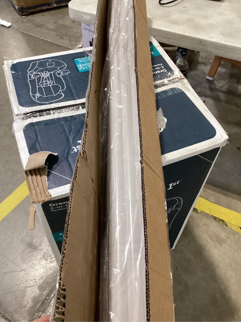 Condition photo showing Good Condition for barrina 6 pack led t5 integrated single fixture, 4ft, 2200lm, 3000k (warm white), 20w, utility shop lights, ceiling and under cabinet light, etl listed, grow light with built-in on/off switch 3000k warm white 4 feet