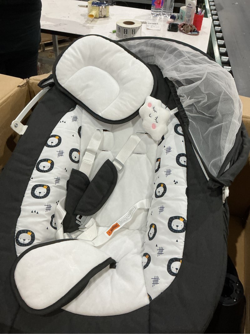 Condition photo showing Good Condition for baby swings for infants, monamii baby swing, infant swing with 5 speeds, 10 lullabies, electric swing for baby, indoor & outdoor use